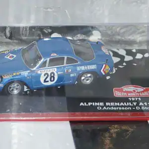 Atlas ixo based alpine renault a110 rally monte carlo 1971 #28 o.andersson