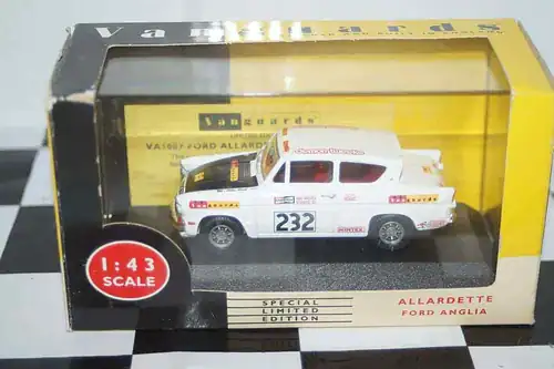 Vanguards ford 'allardette' anglia #232 va1007 1/43 diecast