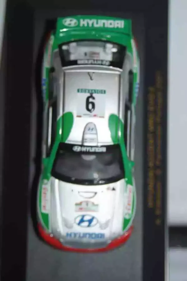 Ixo hyundai accent wrc evo 2 portugal 2001 #9 k.eriksson 1:43 ram023