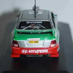 Ixo hyundai accent wrc evo 2 portugal 2001 #9 k.eriksson 1:43 ram023
