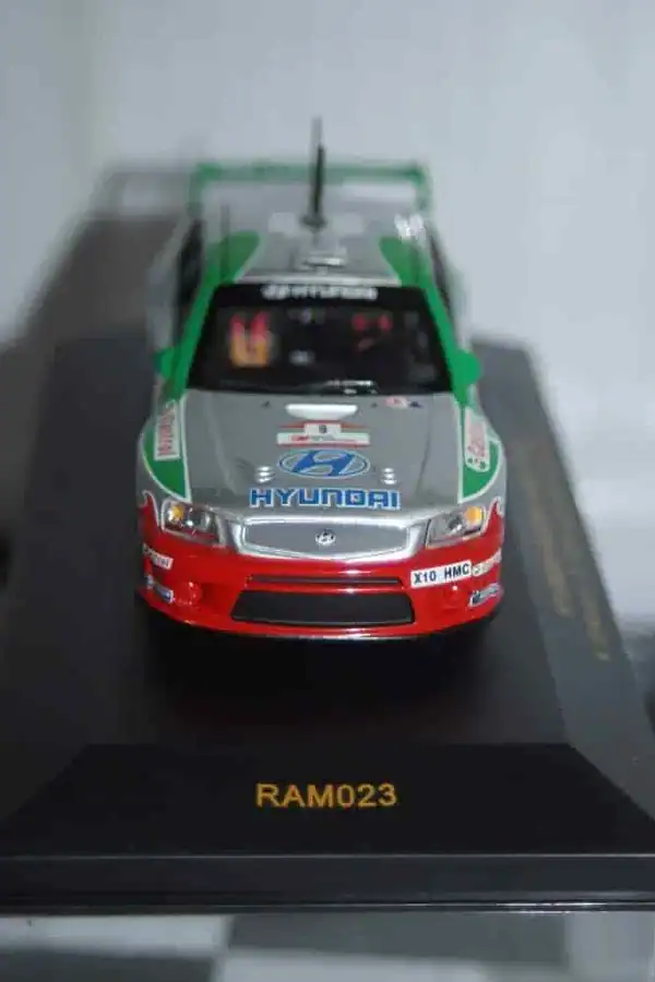 Ixo hyundai accent wrc evo 2 portugal 2001 #9 k.eriksson 1:43 ram023