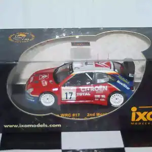 Ixo citroen xsara wrc 2nd rally monte carlo 2003 #17 c.mcrae ram107 1:43