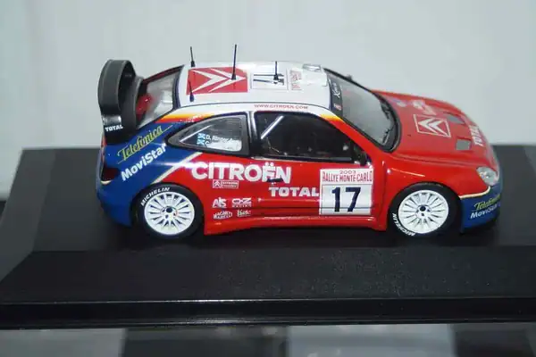 Ixo citroen xsara wrc 2nd rally monte carlo 2003 #17 c.mcrae ram107 1:43