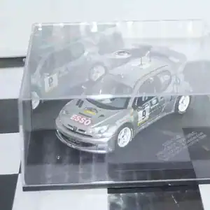 Vitesse skid peugeot 206 wrc catalunya rally f.delacour #9 2000 skm140