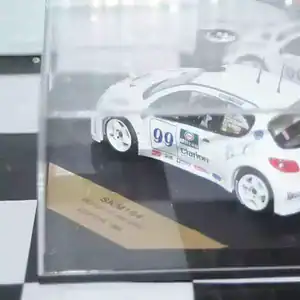 Vitesse skid peugeot 206 wrc test car #99 1999 skm104