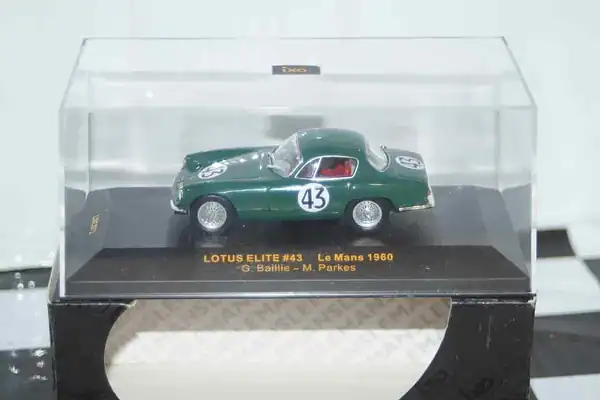 Ixo lotus elite #43 lemans 1960 g.baillie lmc072 1:43