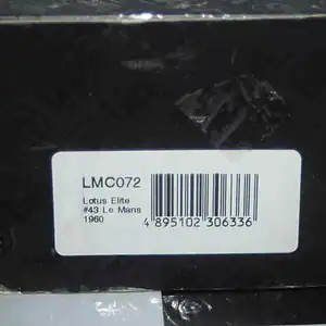 Ixo lotus elite #43 lemans 1960 g.baillie lmc072 1:43