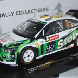 Sunstar ford focus rs wrc07 wales rally gb 2008 #46 v.rossi ref 3939 1:18
