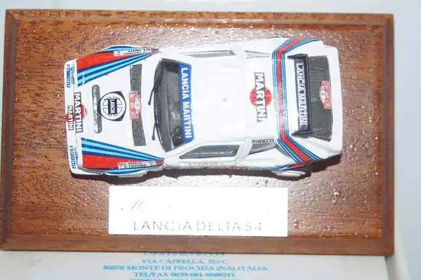Mds racing lancia s4 monte carlo #7 1986 toivonen built kit 1:43 ref mds r04