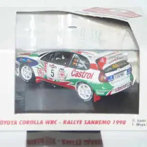 Vitesse toyota corolla wrc san remo rally #5 1998 c.sainz v98205