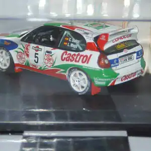 Vitesse toyota corolla wrc san remo rally #5 1998 c.sainz v98205