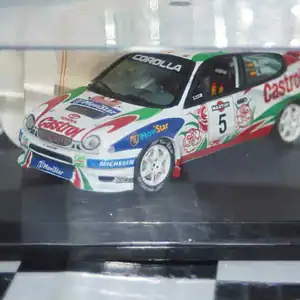 Vitesse toyota corolla wrc san remo rally #5 1998 c.sainz v98205