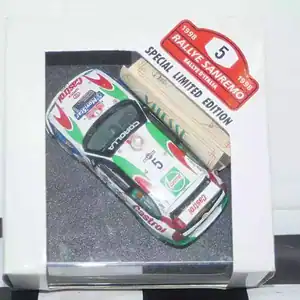 Vitesse toyota corolla wrc san remo rally #5 1998 c.sainz v98205