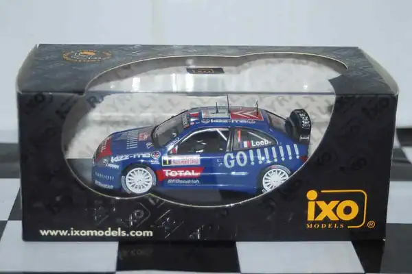 Ixo citroen xsara wrc rally monte carlo 2006 #1 s.loeb ram210