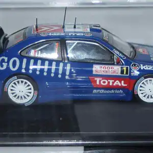 Ixo citroen xsara wrc rally monte carlo 2006 #1 s.loeb ram210