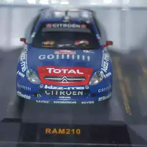 Ixo citroen xsara wrc rally monte carlo 2006 #1 s.loeb ram210