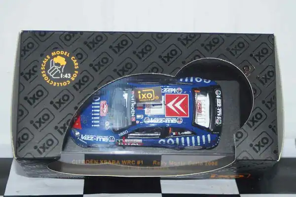 Ixo citroen xsara wrc rally monte carlo 2006 #1 s.loeb ram210