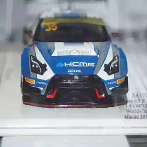 Spark nissan gt-r nismo gt3-kcmg-fia gt world cup macau 2018 sa172 1:43