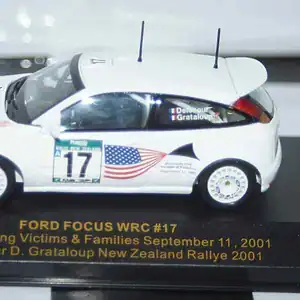 Ixo ford focus wrc #17  new zealand rally 2001 ram034