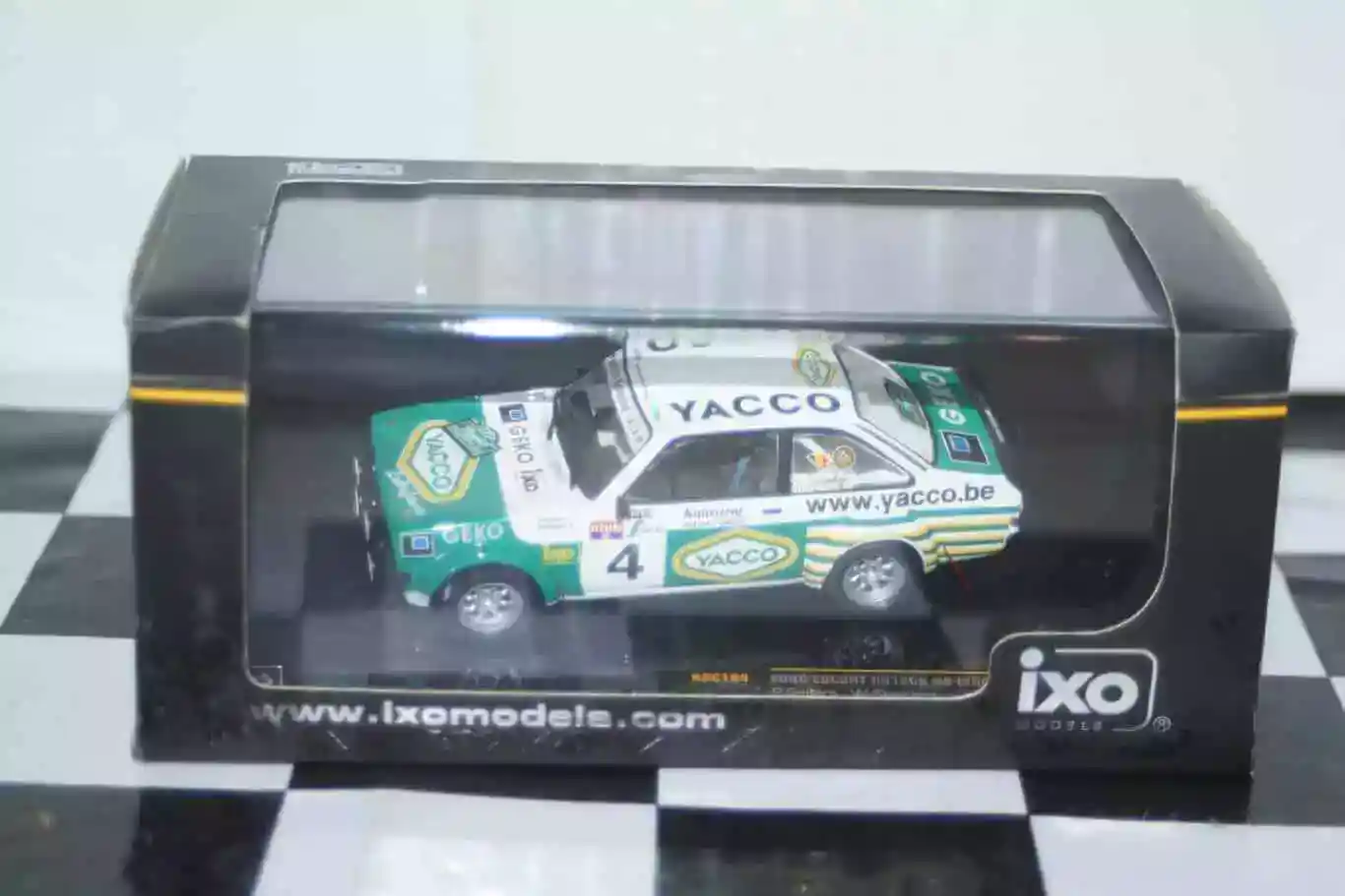 Ixo ford escort mk2 winner boucles de spa #4 2008 p.snijers rac184 1:43