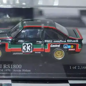 Minichamps ford escort mk2 rs1800 drm superprint 1976 400 768433 1:43