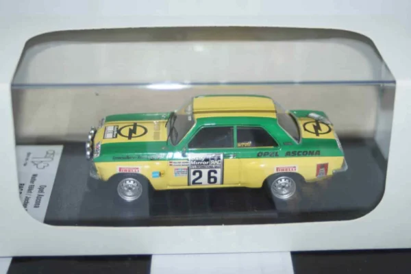 Trofeu opel ascona rac rally #26 1973 w.rohrl 1/43 dsn1:43-154