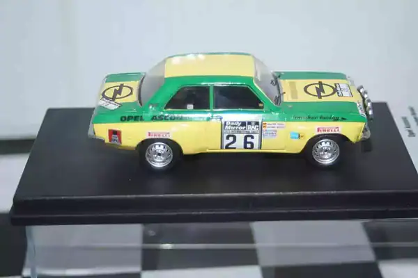 Trofeu opel ascona rac rally #26 1973 w.rohrl 1/43 dsn1:43-154