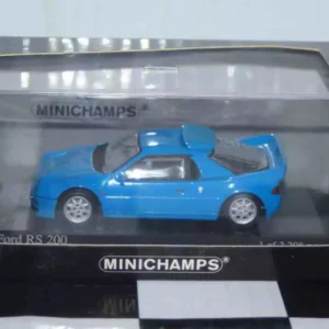 Minichamps ford rs 200 in black 1986 1/43rd 430 080270
