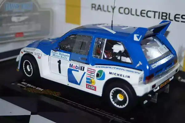 Sunstar mg metro 6r4 winner manx rally 1986 t.pond #1 ltd 999 1:18 ref 5544