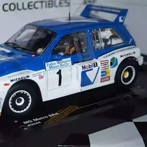 Sunstar mg metro 6r4 winner manx rally 1986 t.pond #1 ltd 999 1:18 ref 5544