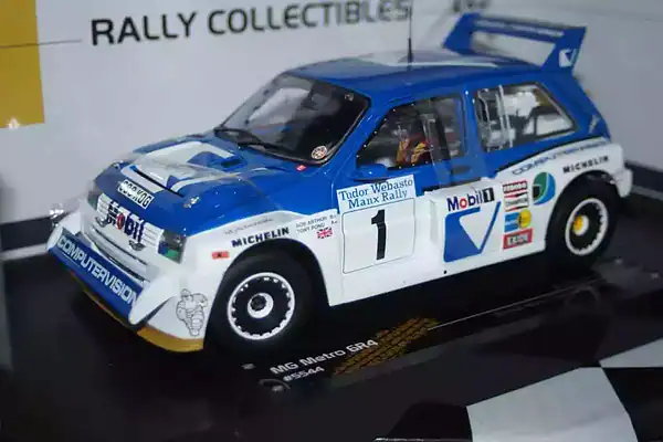 Sunstar mg metro 6r4 winner manx rally 1986 t.pond #1 ltd 999 1:18 ref 5544