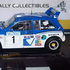 Sunstar mg metro 6r4 winner manx rally 1986 t.pond #1 ltd 999 1:18 ref 5544