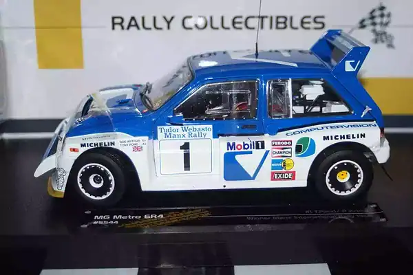 Sunstar mg metro 6r4 winner manx rally 1986 t.pond #1 ltd 999 1:18 ref 5544