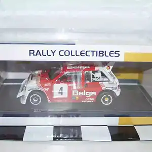 Sunstar mg metro 6r4 2nd lotto bianchi rally1986 m.duez #4 ltd 999 1:18 ref 5543