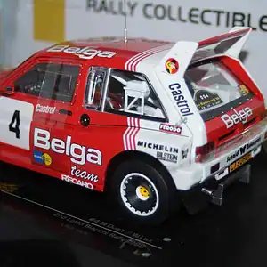 Sunstar mg metro 6r4 2nd lotto bianchi rally1986 m.duez #4 ltd 999 1:18 ref 5543