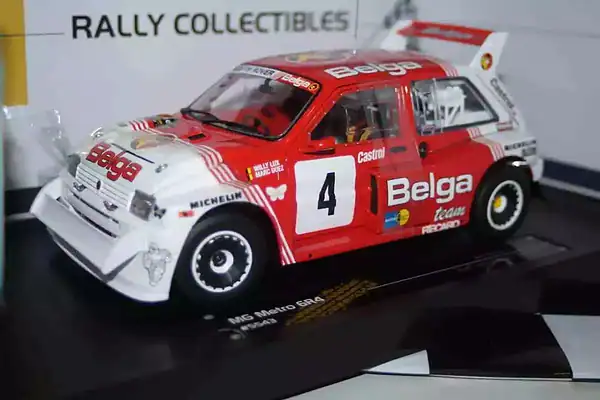 Sunstar mg metro 6r4 2nd lotto bianchi rally1986 m.duez #4 ltd 999 1:18 ref 5543