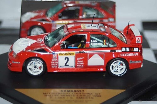 Vitesse skid mitsubishi carisma gt monte carlo rally #2 1999 f.loix skm99037