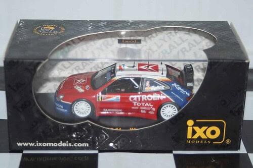 Ixo citroen xsara wrc 2nd catalunya 2006 #15 d.sordo (signed) ram238 1:43