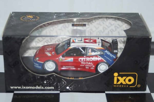 Ixo citroen xsara wrc 2nd catalunya 2006 #15 d.sordo (signed) ram238 1:43