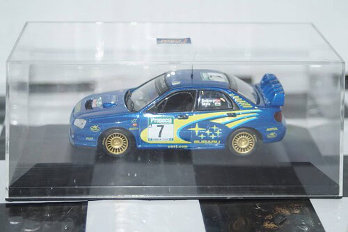 Atlas / ixo subaru impreza wrc new zealand rally solberg #7 1/43rd wrong base-no sleeve