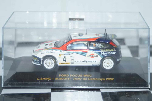 Ixo ford focus rs 02 winner safari rally 2002 mcrae #5 ram087 1/43rd