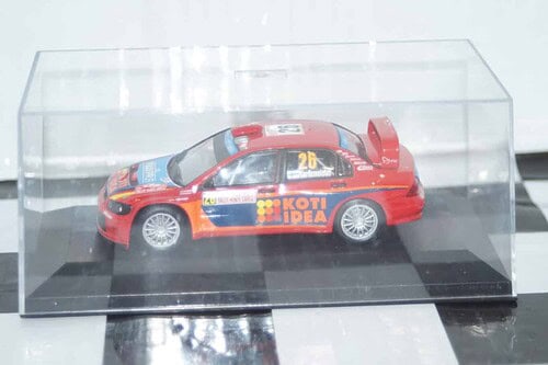 Atlas / ixo mitsubishi lancer monte carlo rally gardemeister #26 1/43rd wrong base-no sleeve