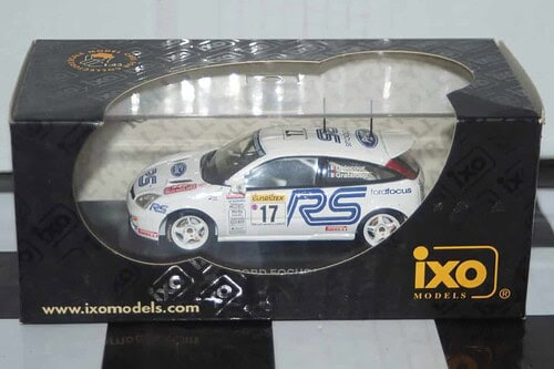 Vitesse/skid ford focus wrc #17 monte carlo 2001 delacour skm195 1/43 wrong sleeve