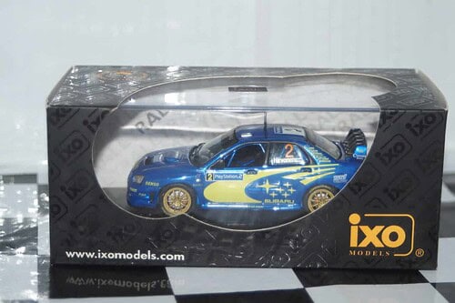 Ixo subaru impreza wrc tour de corse 2004 hirvonen #2 ram157