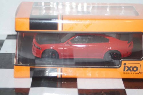 Ixo dodge charger srt hellcat 2021 red / black 1:43 clc534n.22