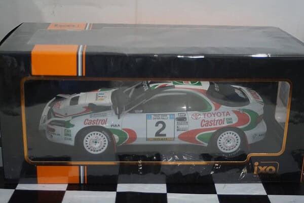 Ixo toyota celica turbo 4wd (st185) #2 safari rally 1993 m.alen 1:18 18rmc150b.22