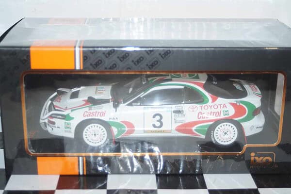Ixo toyota celica turbo 4wd (st185) #3 safari rally 1993 i.duncan 1:18 18rmc150c.22