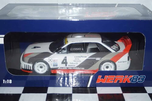 Werk83 audi 90 imsa gto 1989 #4 stuck 1:18 diecast w1806003