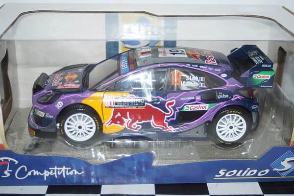 Solido ford puma rally sweden #8 2023 tanak 1:18 diecast s1809503