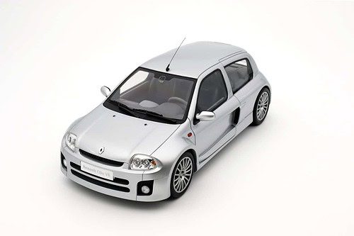 Otto renault clio v6 phase 1 silver 1:18 ot1034